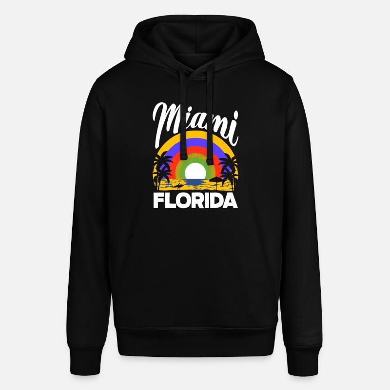 Floride - Sweat à capuche SOUNDER Stanley/Stella Unisexe - noir