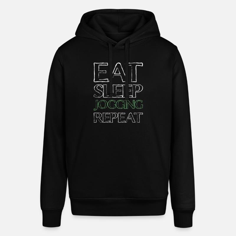Nourriture Sommeil Jogging - Sweat à capuche SOUNDER Stanley/Stella Unisexe - noir