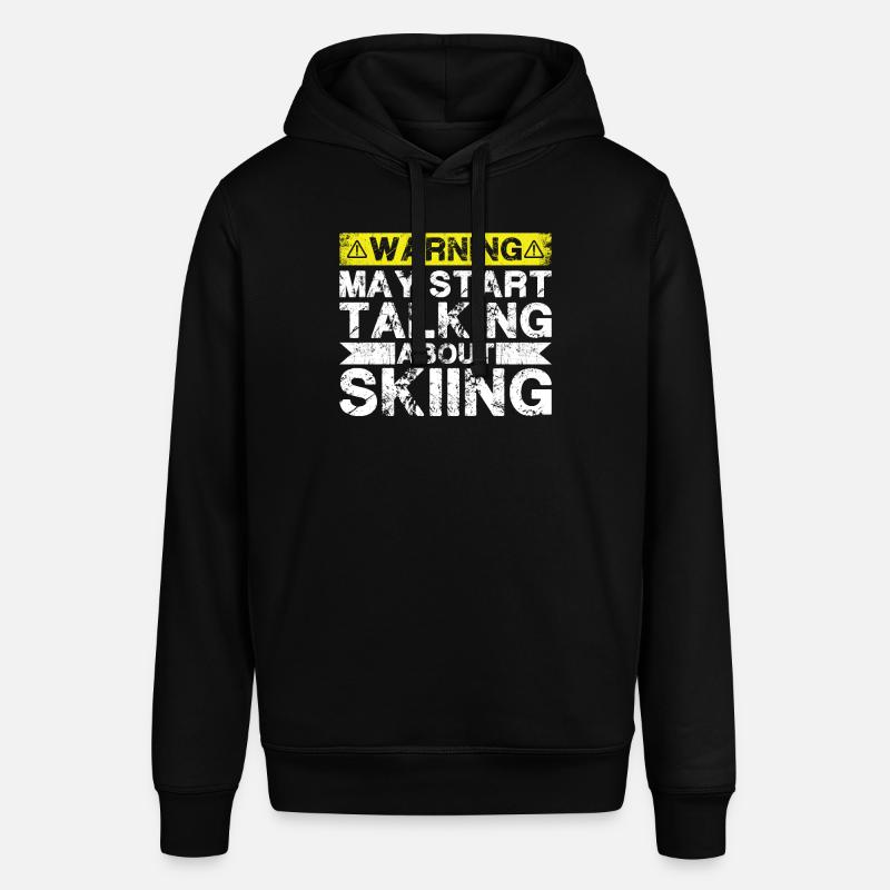 Parlez de ski ski - Sweat à capuche SOUNDER Stanley/Stella Unisexe - noir