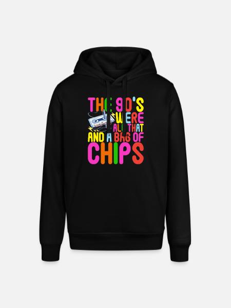 90s 90s 90s Party - Stanley/Stella SOUNDER Unisex Hoodie - black