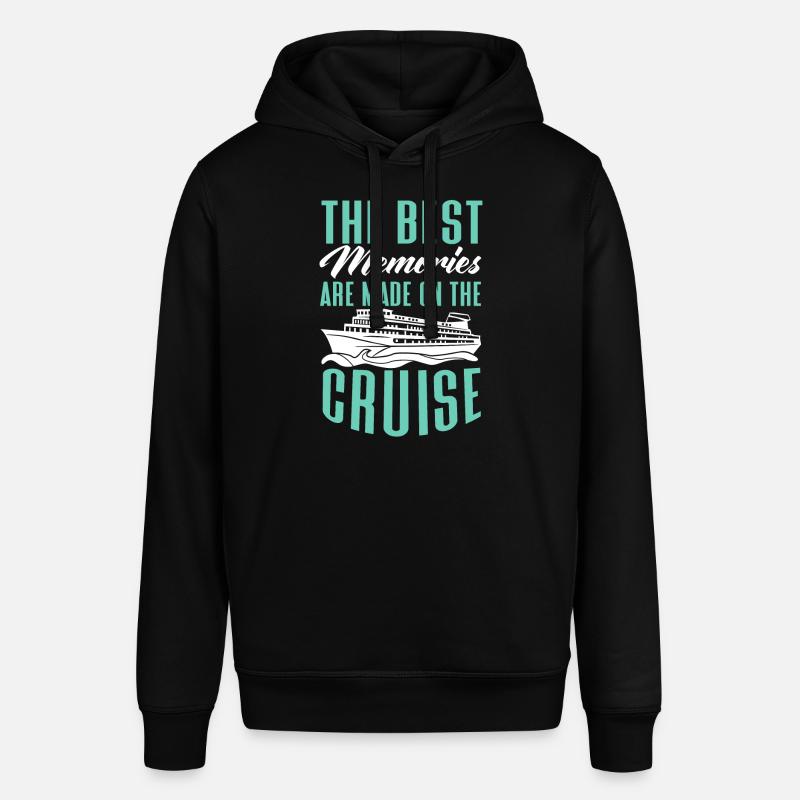 Croisière Croisière Vacances Mer - Sweat à capuche SOUNDER Stanley/Stella Unisexe - noir