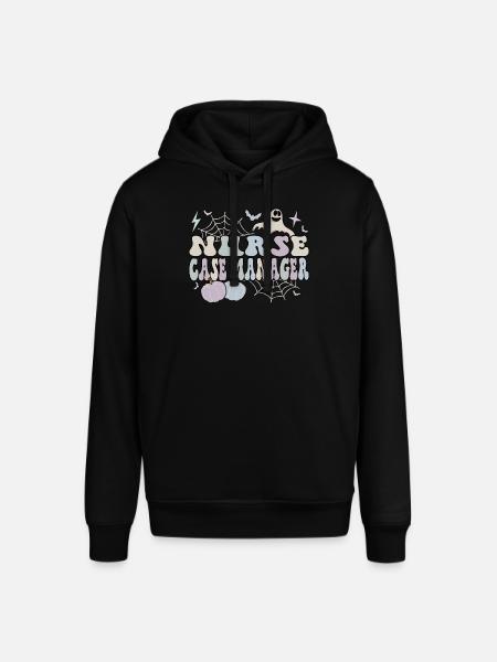 RN Case Manager Halloween Nursing Case Management - Stanley/Stella SOUNDER Unisex Hoodie - black