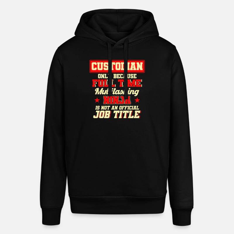 Concierge Cadeau Concierge d'école - Sweat à capuche SOUNDER Stanley/Stella Unisexe - noir