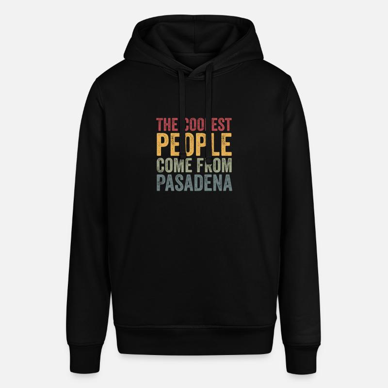 Les gens les plus cool viennent de Pasadena - Sweat à capuche SOUNDER Stanley/Stella Unisexe - noir