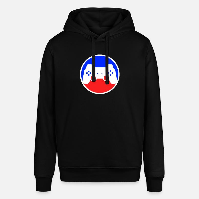 Logo de jeu - Sweat à capuche SOUNDER Stanley/Stella Unisexe - noir