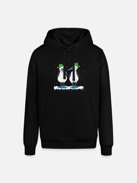 Seabirds Blue-footed Christmas - Stanley/Stella SOUNDER Unisex Hoodie - black