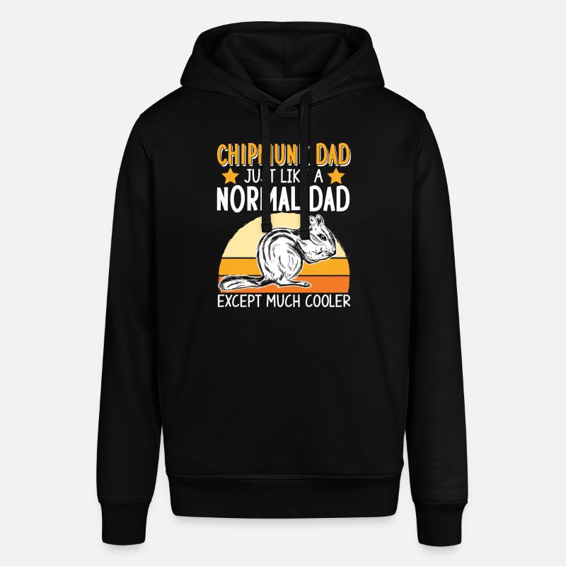 Cadeau de rongeur chipmunk - Sweat à capuche SOUNDER Stanley/Stella Unisexe - noir