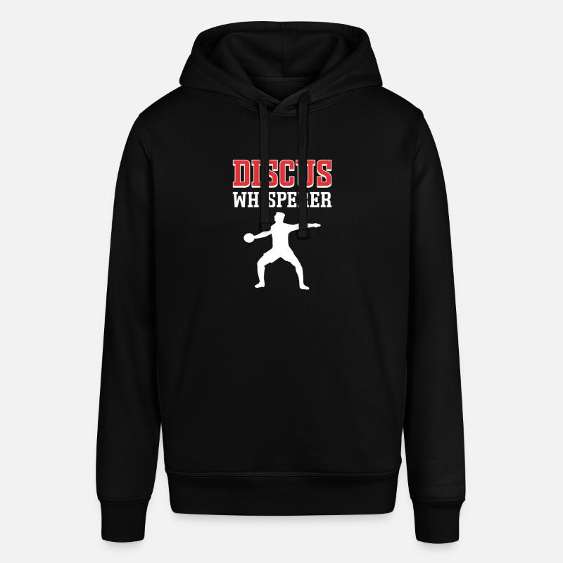 Diskusflüsterer. Diskus-werfer. Diskuswerfen - Stanley/Stella Unisex Hoodie SOUNDER - Schwarz