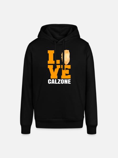 Calzone Pizza Gift - Stanley/Stella SOUNDER Unisex Hoodie - black