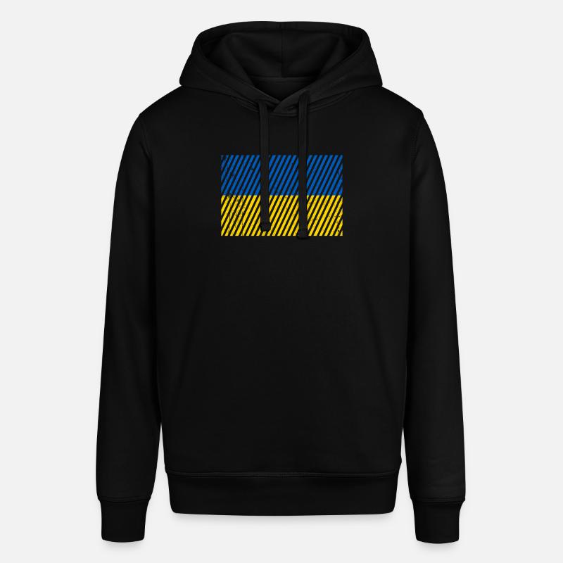 Drapeau de l’Ukraine - Sweat à capuche SOUNDER Stanley/Stella Unisexe - noir