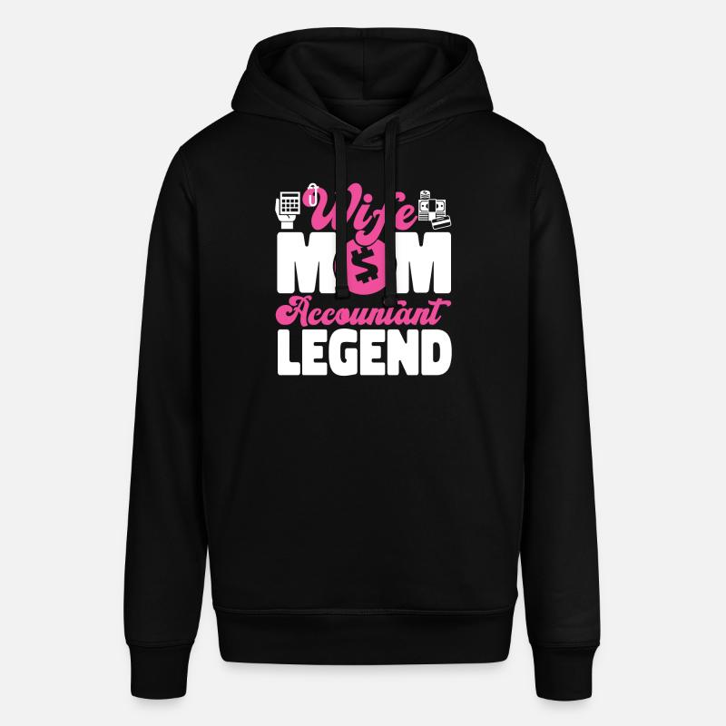 Comptable Comptable Comptable - Sweat à capuche SOUNDER Stanley/Stella Unisexe - noir