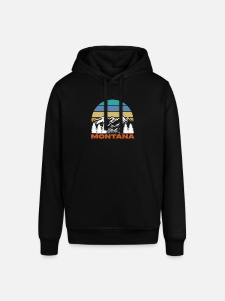 Montana - Stanley/Stella Unisex Hoodie SOUNDER - Schwarz