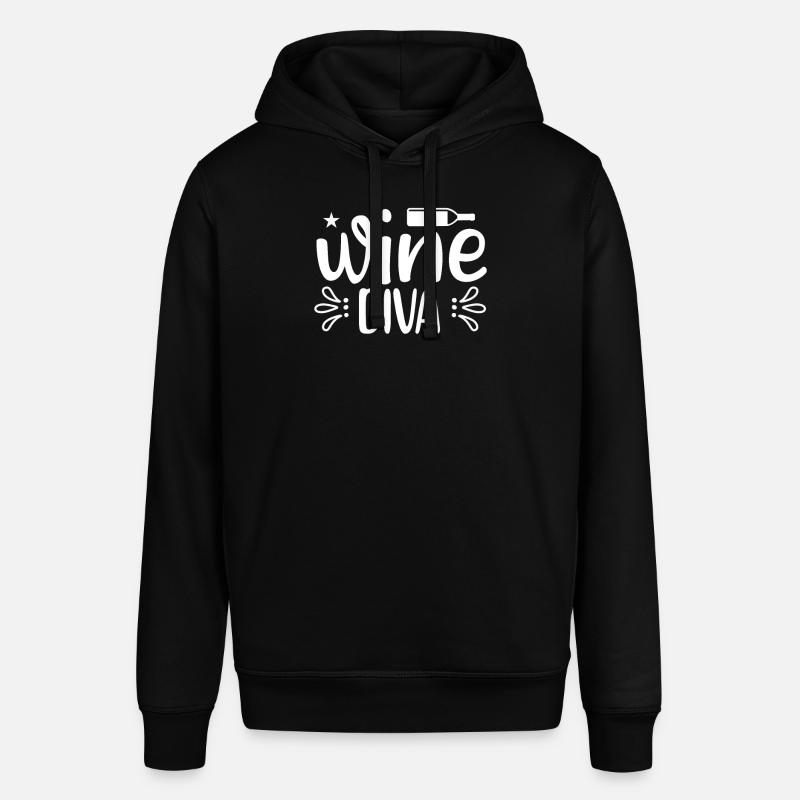 Diva du vin - Sweat à capuche SOUNDER Stanley/Stella Unisexe - noir