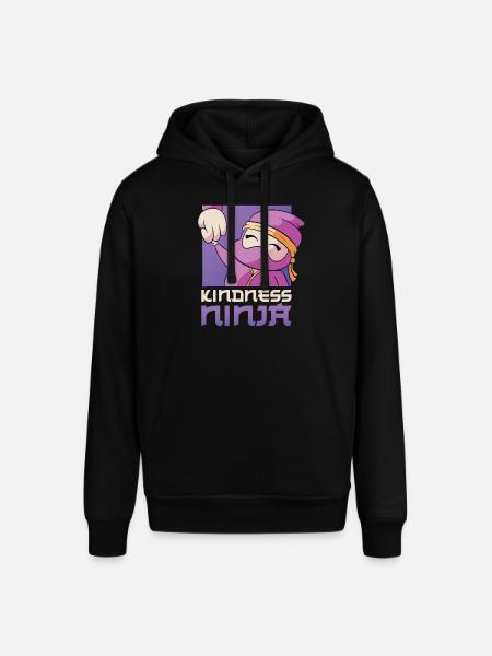 Kindness Ninja Freundlichkeit Geschenk - Stanley/Stella Unisex Hoodie SOUNDER - Schwarz