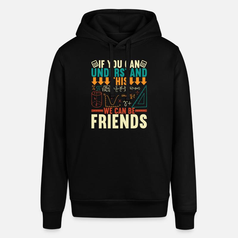 Math Math Teacher - Stanley/Stella SOUNDER Unisex Hoodie - black