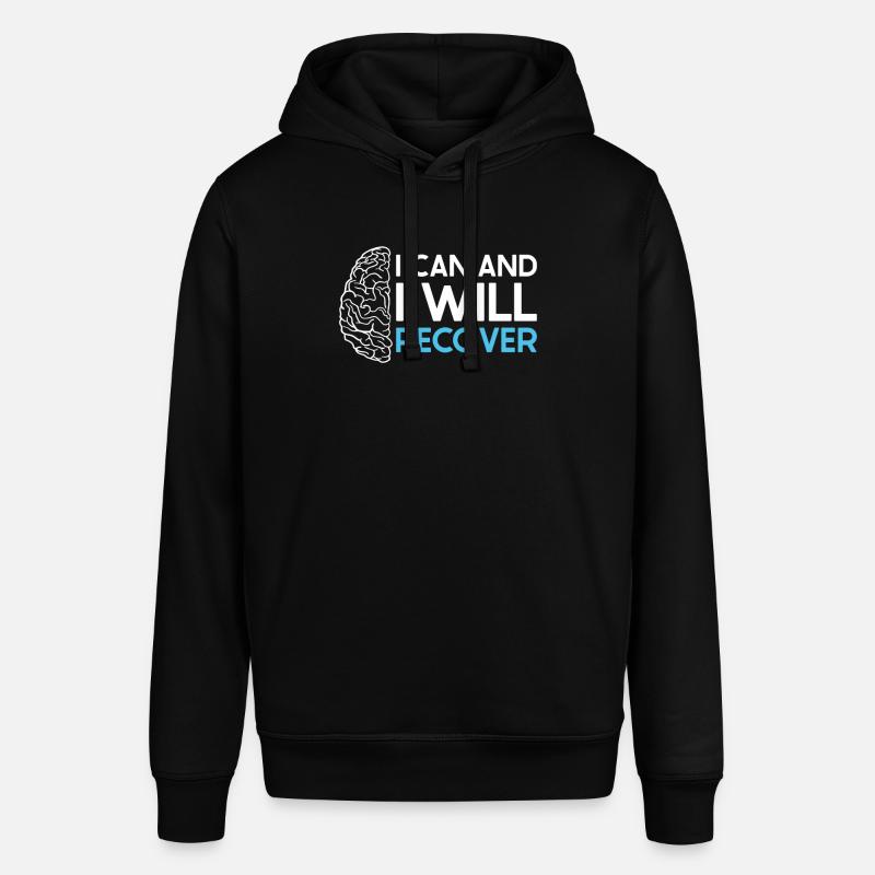 Schlaganfall Survivor Schlaganfall Bewusstsein - Stanley/Stella Unisex Hoodie SOUNDER - Schwarz