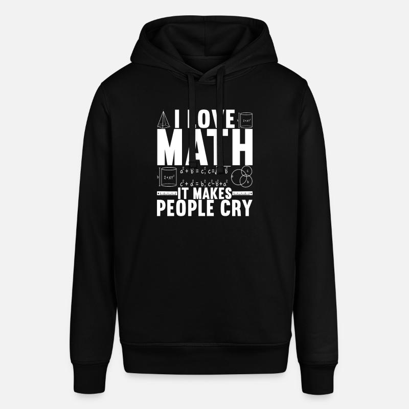 Professeur de mathématiques - Sweat à capuche SOUNDER Stanley/Stella Unisexe - noir