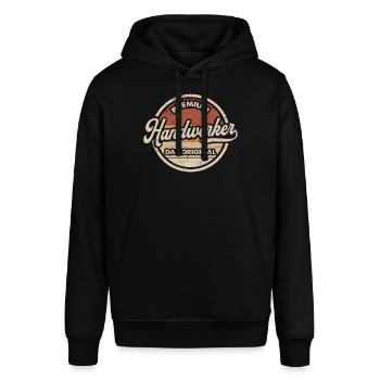 Handwerker Original Handwerk Lustiges Heimwerker - Stanley/Stella Unisex Hoodie SOUNDER - Schwarz - Vorne - Alina (178cm) & Michal (187cm)