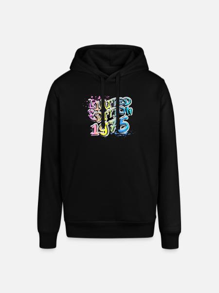 Édition limitée 1975 Graffiti - Sweat à capuche SOUNDER Stanley/Stella Unisexe - noir