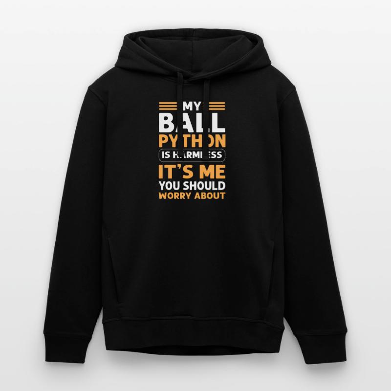 Meine Ballpython Ist Harmlos. Königliche Python Stanley/Stella Unisex Hoodie SOUNDER