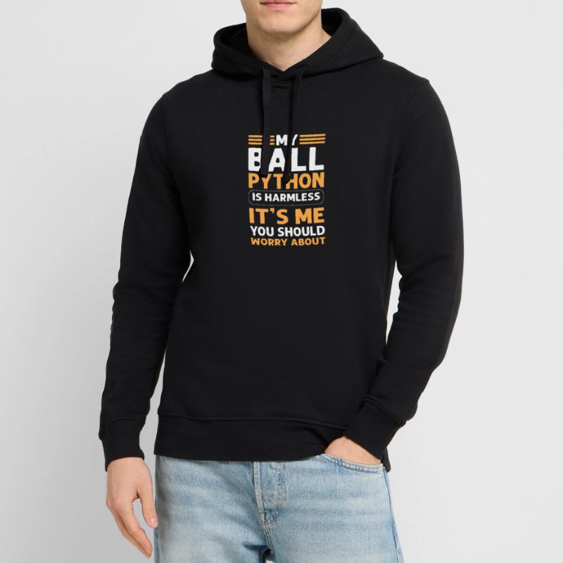 Meine Ballpython Ist Harmlos. Königliche Python Stanley/Stella Unisex Hoodie SOUNDER