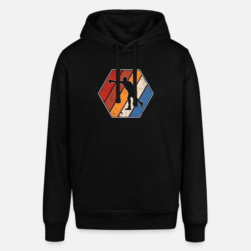 Boxe Rétro - Sweat à capuche SOUNDER Stanley/Stella Unisexe - noir