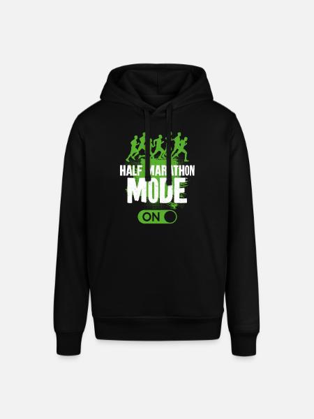 Running Runner Half Marathon - Stanley/Stella SOUNDER Unisex Hoodie - black