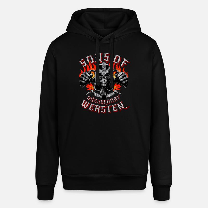 Düsseldorf fils de Wersten - Sweat à capuche SOUNDER Stanley/Stella Unisexe - noir