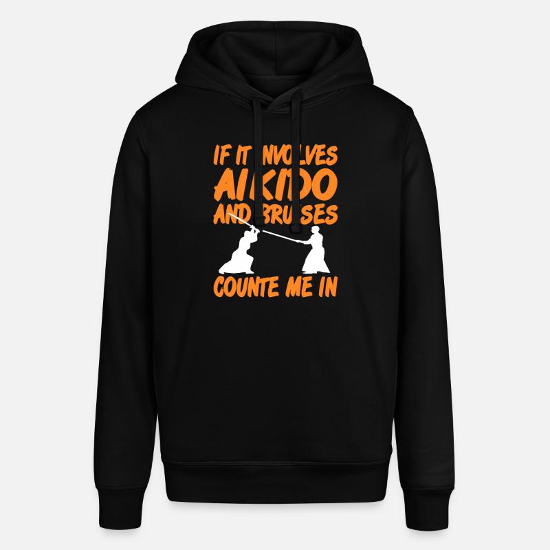 S’il s’agit d’Aïkido et d’ecchymoses, comptez-moi dans - Sweat à capuche SOUNDER Stanley/Stella Unisexe - noir