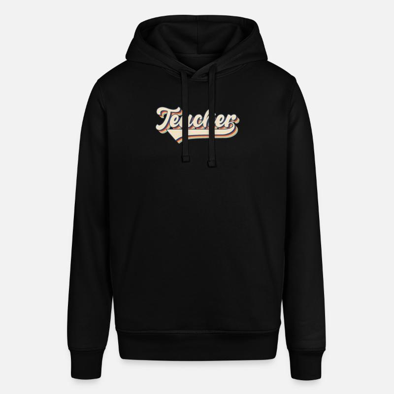 Professeur Lehrer Retro - Sweat à capuche SOUNDER Stanley/Stella Unisexe - noir