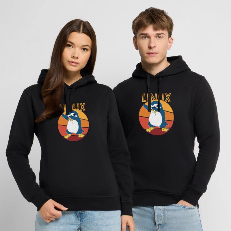 Linux Admin Cool Penguin Nerd Informatics Sweat à capuche SOUNDER Stanley/Stella Unisexe