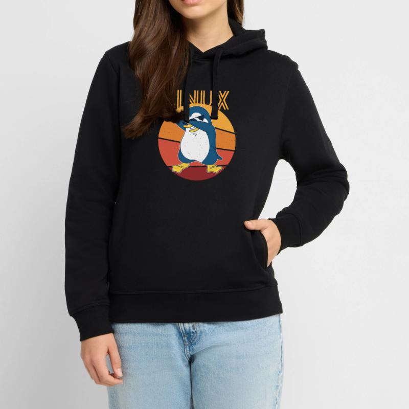 Linux Admin Cool Penguin Nerd Informatics Sweat à capuche SOUNDER Stanley/Stella Unisexe