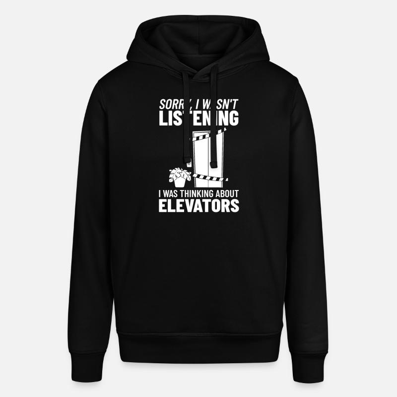 Technicien d’ascenseur Élévateur élévateur - Sweat à capuche SOUNDER Stanley/Stella Unisexe - noir