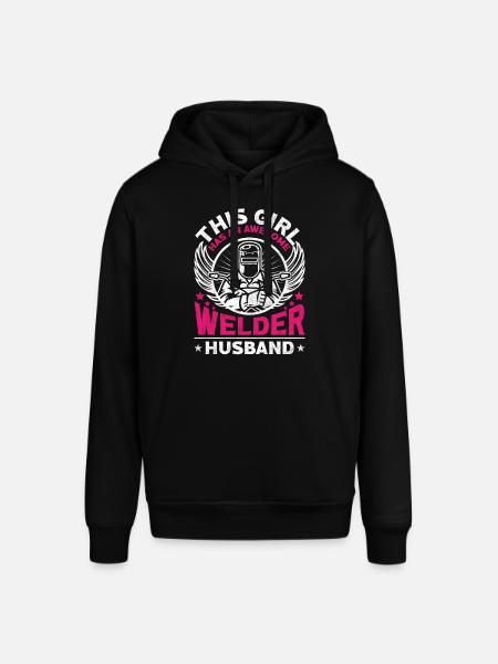 Welder Welding Wife Husband This - Stanley/Stella SOUNDER Unisex Hoodie - black