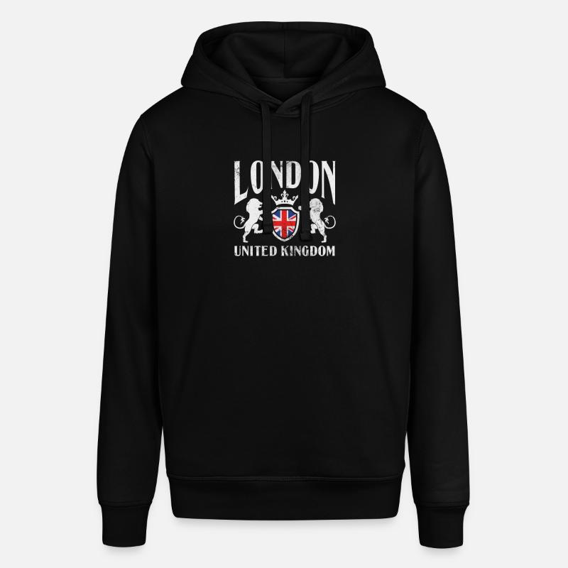Londres - Sweat à capuche SOUNDER Stanley/Stella Unisexe - noir