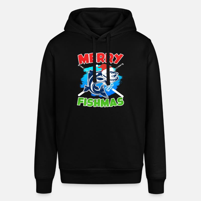 Joyeux poisson Pêche - Sweat à capuche SOUNDER Stanley/Stella Unisexe - noir