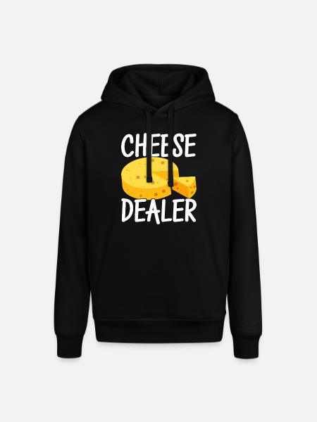Cheese lovers Gouda cheese - Stanley/Stella SOUNDER Unisex Hoodie - black