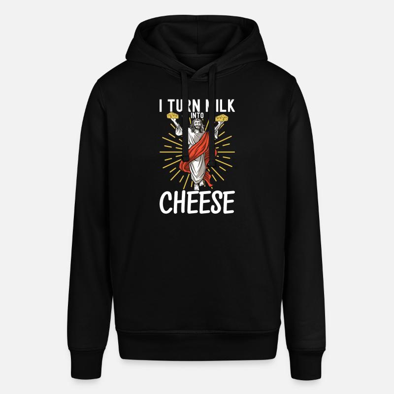 Amateurs de fromage Gouda - Sweat à capuche SOUNDER Stanley/Stella Unisexe - noir