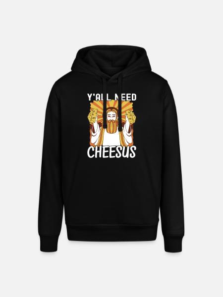 Cheese lovers Gouda cheese - Stanley/Stella SOUNDER Unisex Hoodie - black
