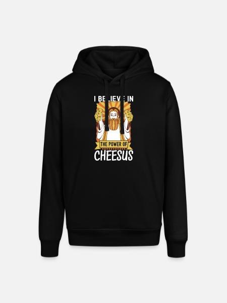 Cheese lovers Gouda cheese - Stanley/Stella SOUNDER Unisex Hoodie - black