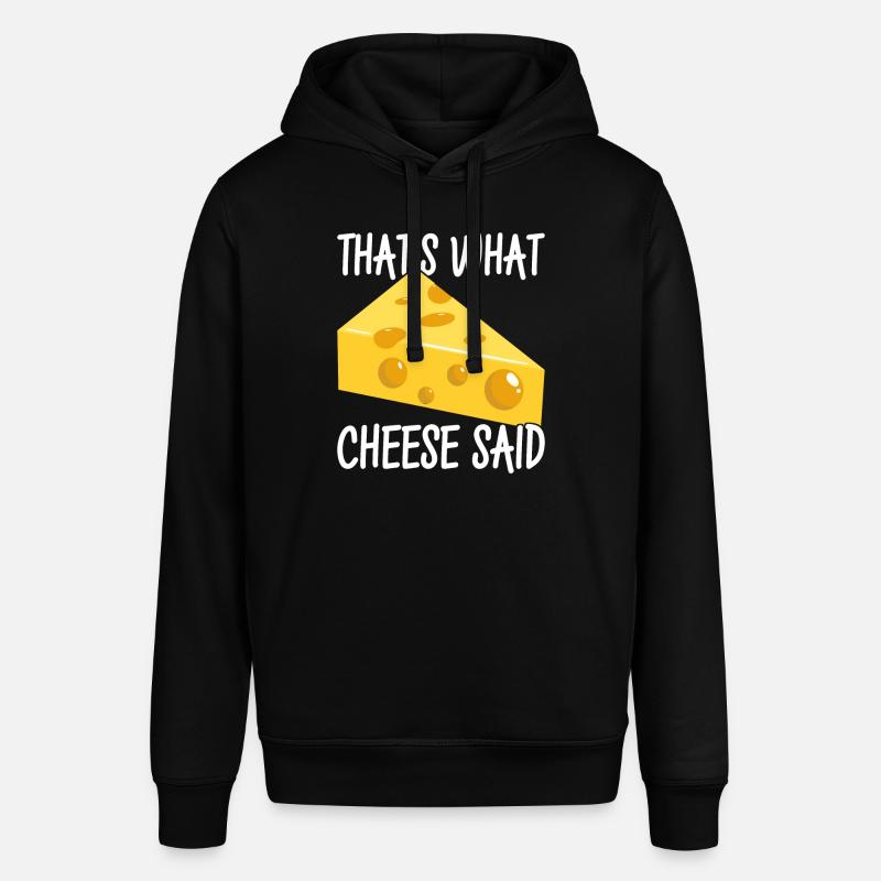Amateurs de fromage Gouda - Sweat à capuche SOUNDER Stanley/Stella Unisexe - noir