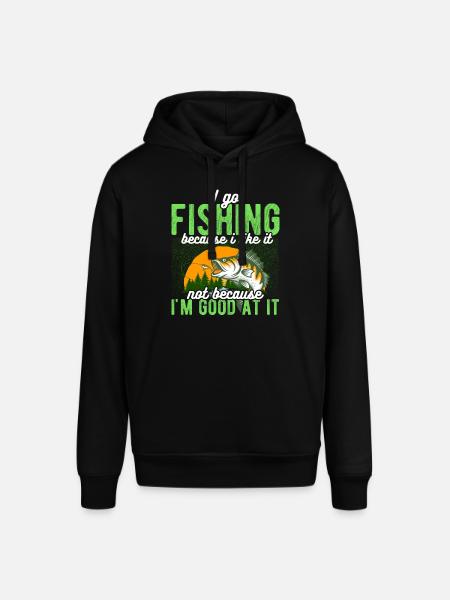 Angler Hobby Angler Fischer - Stanley/Stella SOUNDER Unisex Hoodie - black