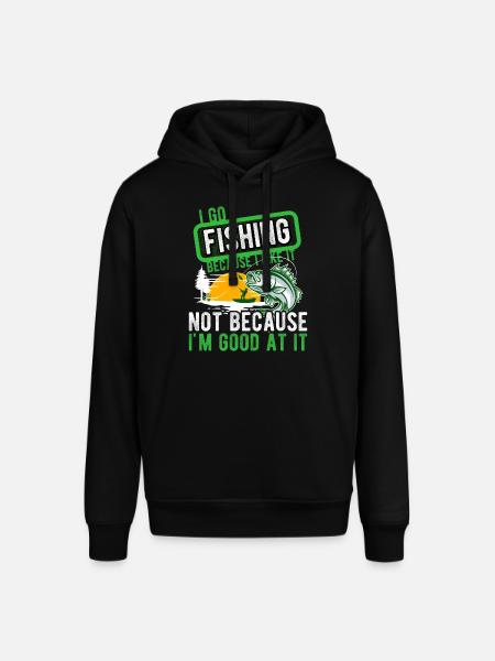 Angler Hobby Angler Fischer - Stanley/Stella SOUNDER Unisex Hoodie - black