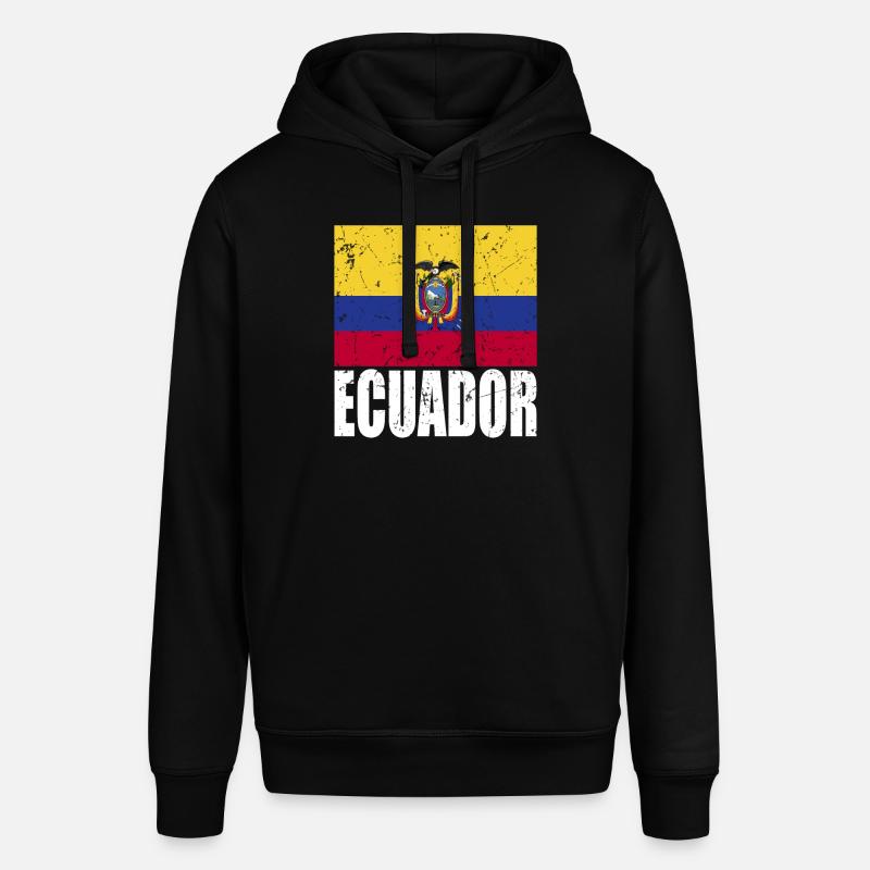 Drapeau de l’Équateur - Sweat à capuche SOUNDER Stanley/Stella Unisexe - noir