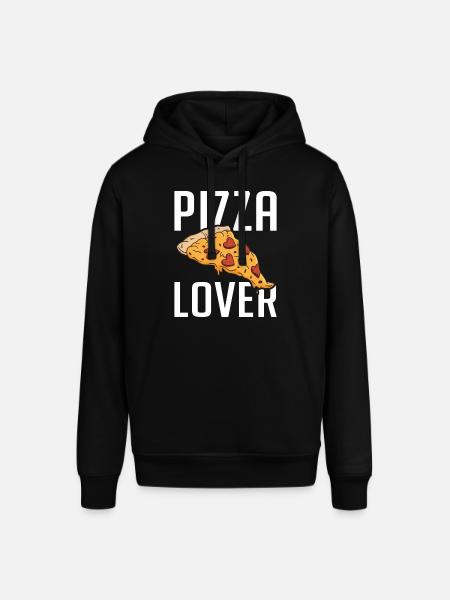 Snack Pizzalove Pizza Lover Gift - Stanley/Stella SOUNDER Unisex Hoodie - black