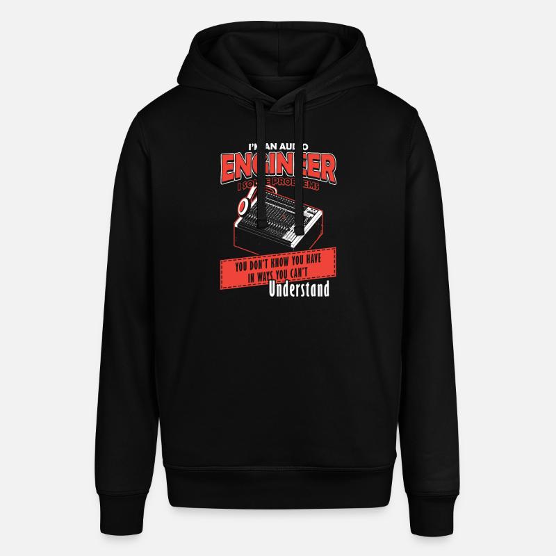 Audio Engineer Solve Problem Tontechniker - Stanley/Stella Unisex Hoodie SOUNDER - Schwarz