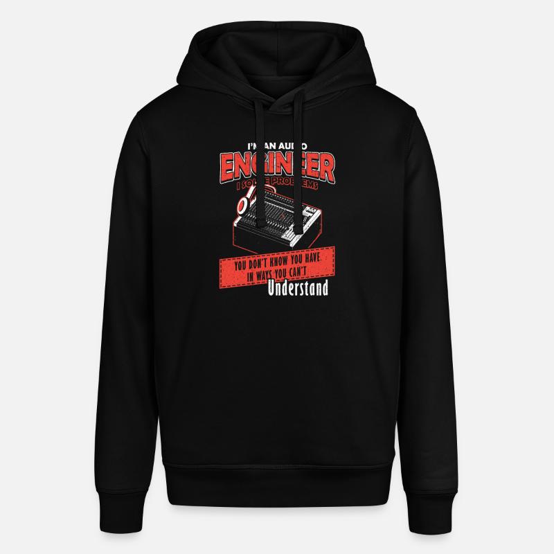 Audio Engineer Solve Problem Tontechniker - Stanley/Stella Unisex Hoodie SOUNDER - Schwarz