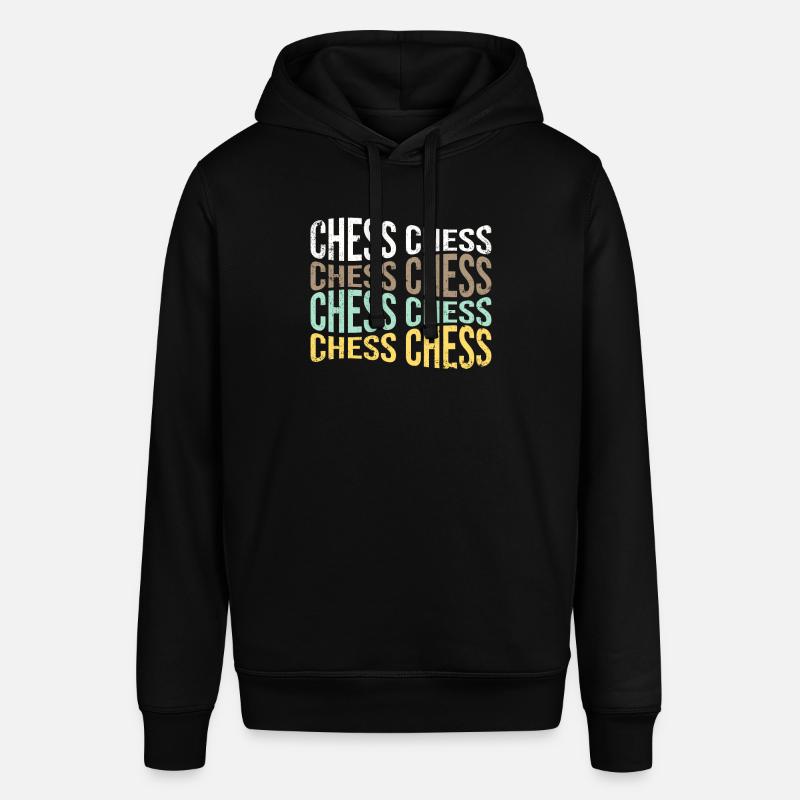 Échecs - Sweat à capuche SOUNDER Stanley/Stella Unisexe - noir