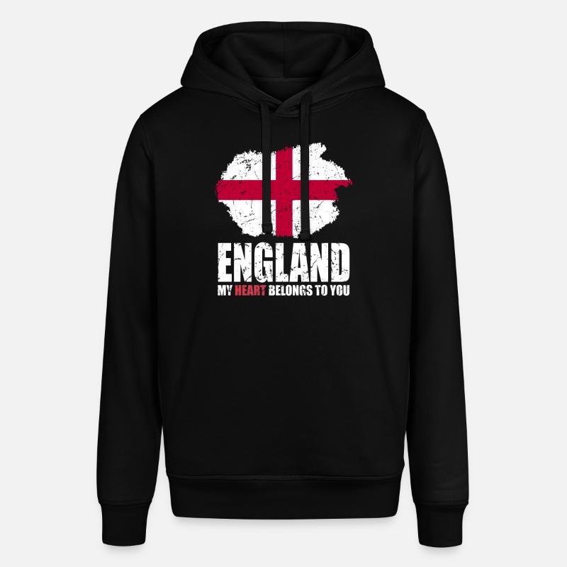 Drapeau de l’Angleterre - Sweat à capuche SOUNDER Stanley/Stella Unisexe - noir
