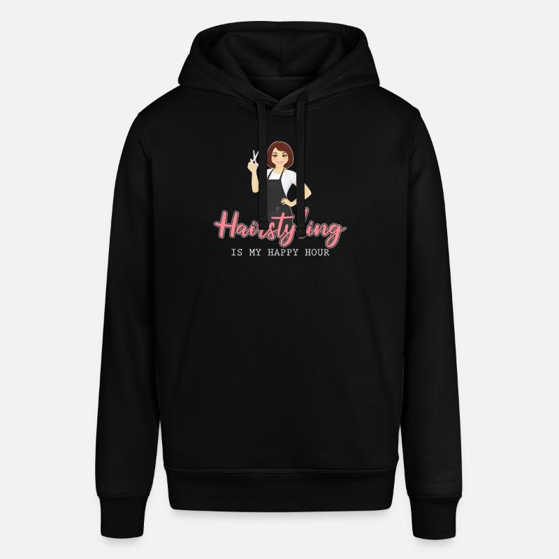 Coiffeur Coiffeur Fun - Sweat à capuche SOUNDER Stanley/Stella Unisexe - noir